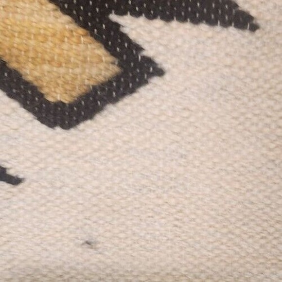 Vtg Native Indigenous Hand Woven Wool Rug / Wall Tapestry Southwestern Art Decor - Picture 4 of 8